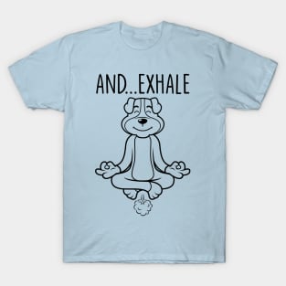 Puppy Yoga Master T-Shirt